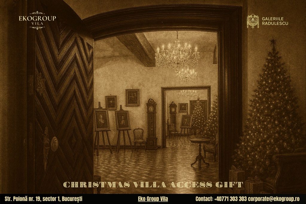 Un cadou de Crăciun rafinat: acces excepțional la expoziția Crăciunul anilor ’30 de la Eko Group Vila