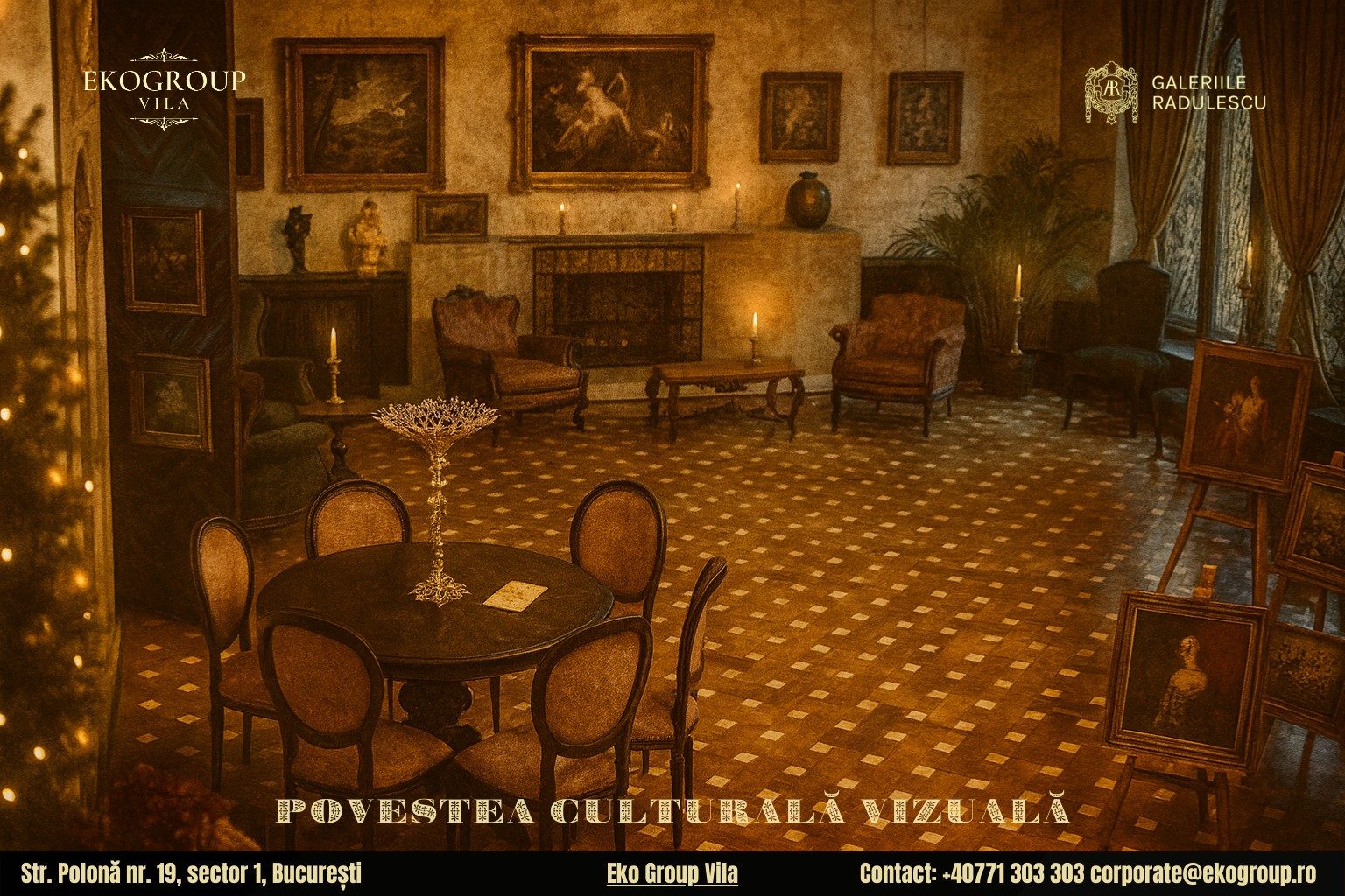 Povestea Crăciunului redescoperită în magia anilor ’30 la Eko Group Vila