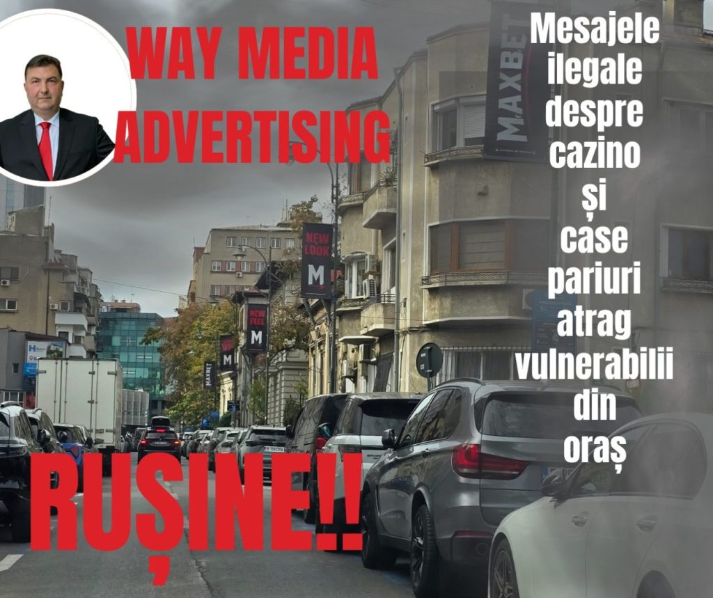 Way Advertise Production SRL: Controversa publicității fără avize în București – Steaguri publicitare pentru cazinouri și pariuri